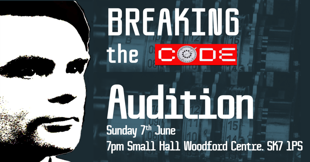 Breaking The Code Audition Woodford Players