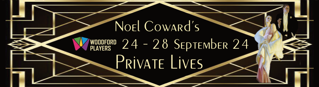 Private Lives Web Header Woodford Players