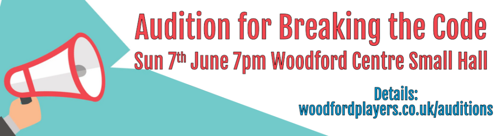 Audition for Breaking the Code Web Header